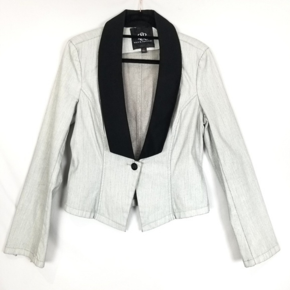 Rock and republic Jean blazer